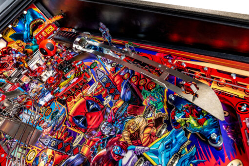 Deadpool Pro Pinball Machine by Stern - Image 30