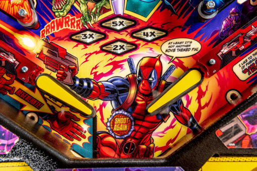 Deadpool Pro Pinball Machine by Stern - Image 25