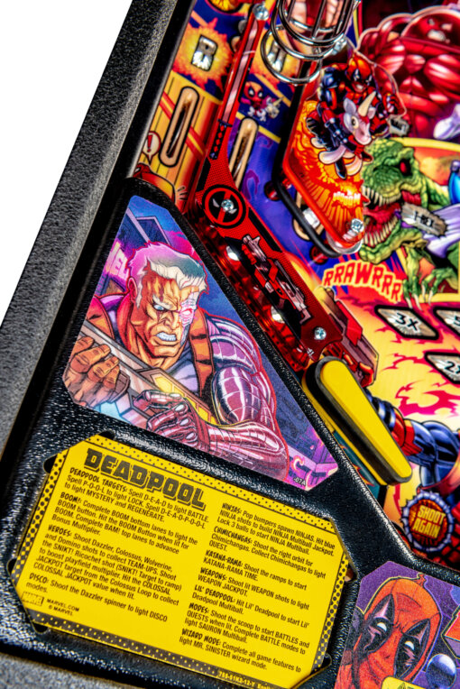 Deadpool Pro Pinball Machine by Stern - Image 23