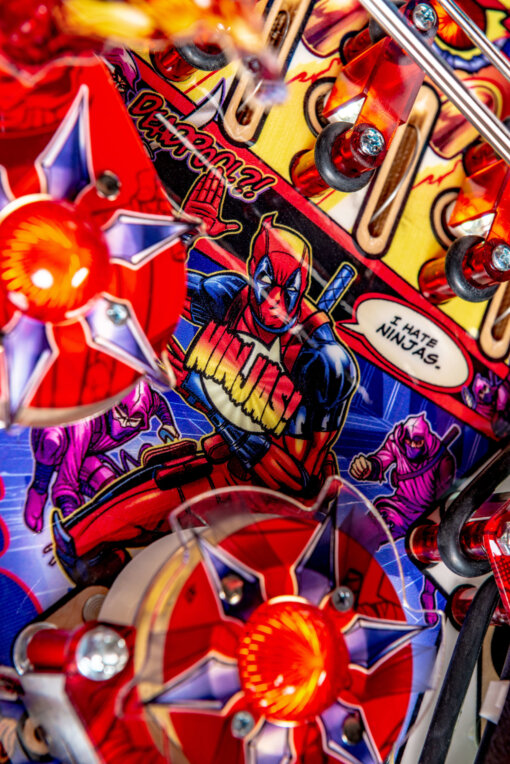 Deadpool Pro Pinball Machine by Stern - Image 17