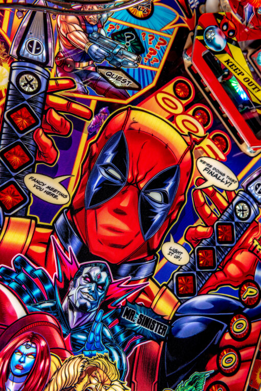 Deadpool Pro Pinball Machine by Stern - Image 14