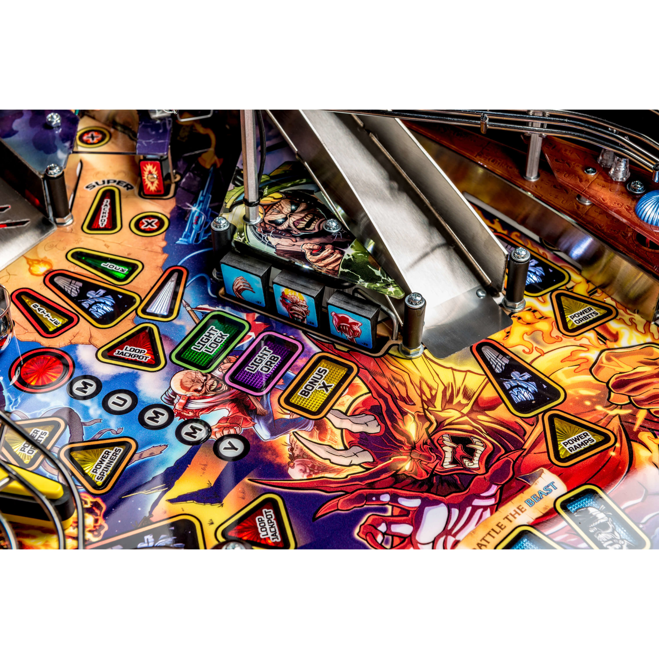 Iron Maiden Pro Pinball Machine by Stern - Image 13