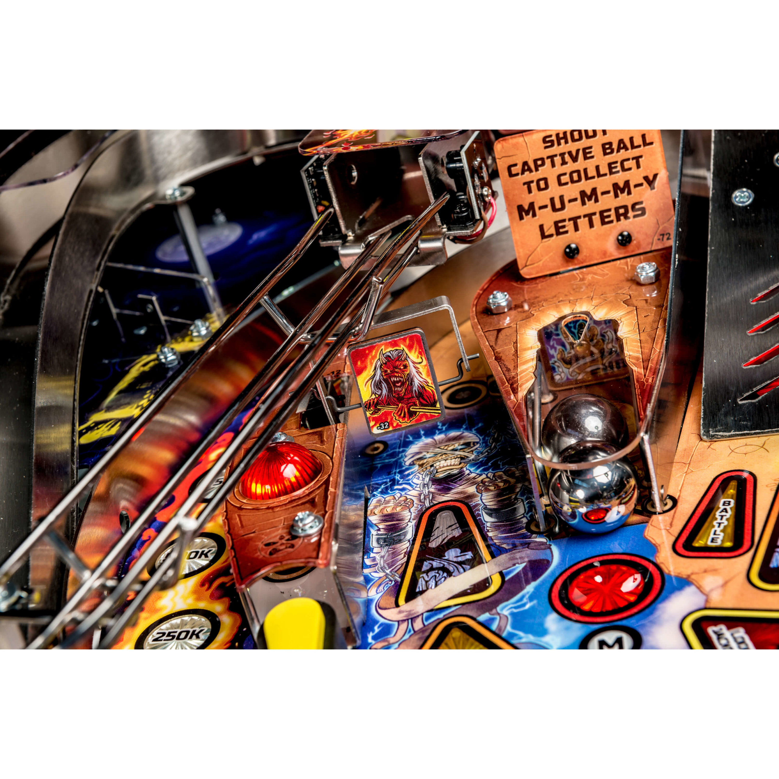 Iron Maiden Pro Pinball Machine by Stern - Image 9