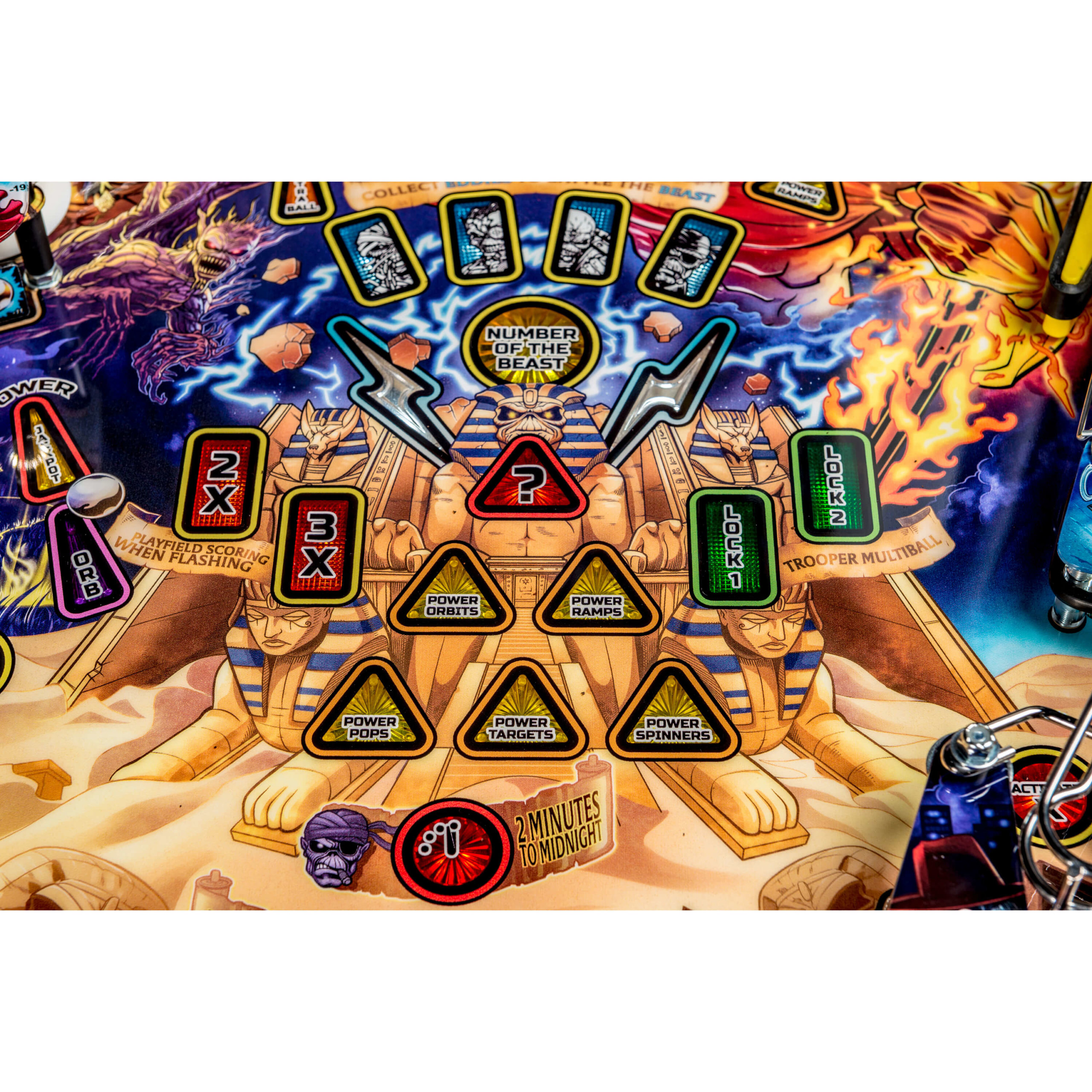 Iron Maiden Pro Pinball Machine by Stern - Image 6