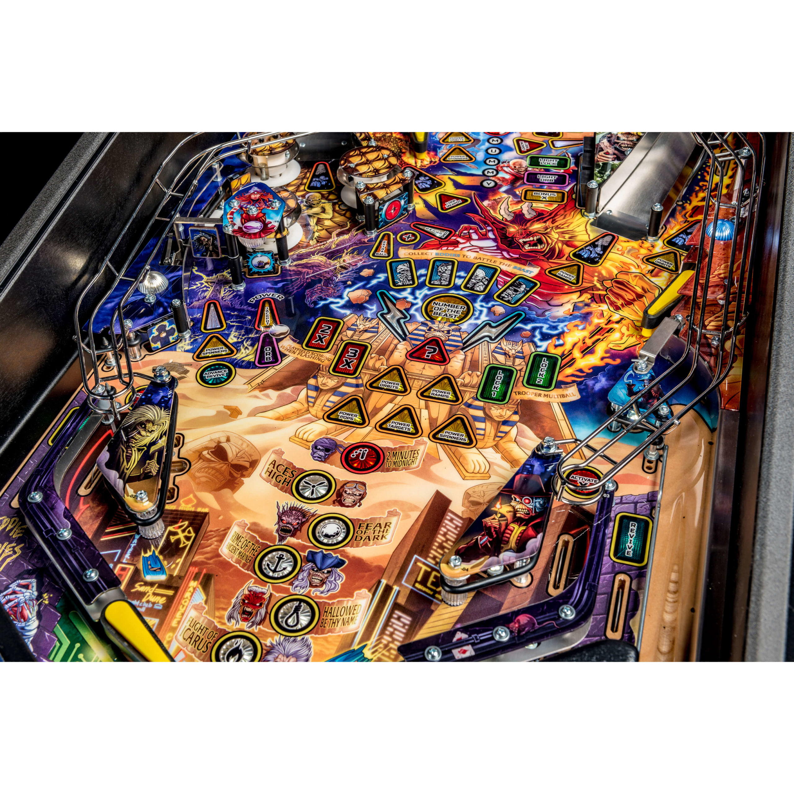 Iron Maiden Pro Pinball Machine by Stern - Image 5