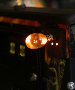 Jurassic Park Pinball Shooter Knob amber egg with fossilized mosquito design