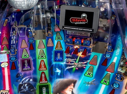 Star Wars Pro Comic Art Pinball Machine by Stern - Image 8