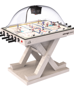 Super Chexx Premium Standard Home Edition Bubble Hockey arcade table with dome