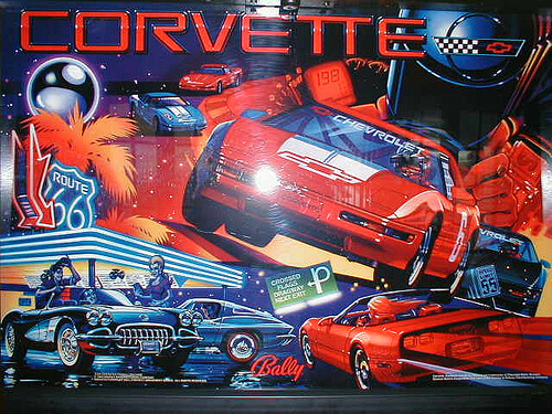 Corvette Pinball Machine by Bally - Image 2