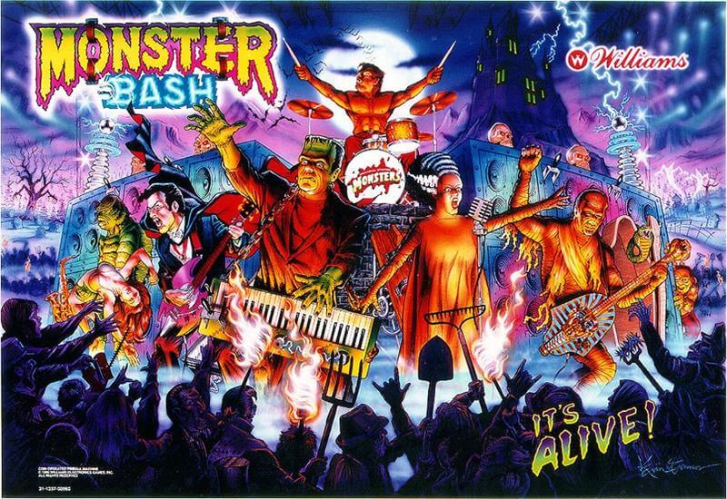 Monster Bash Pinball Machine by Williams - Image 5