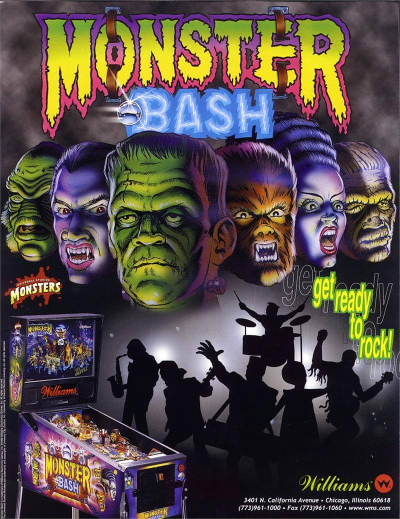 Monster Bash Pinball Machine by Williams - Image 2
