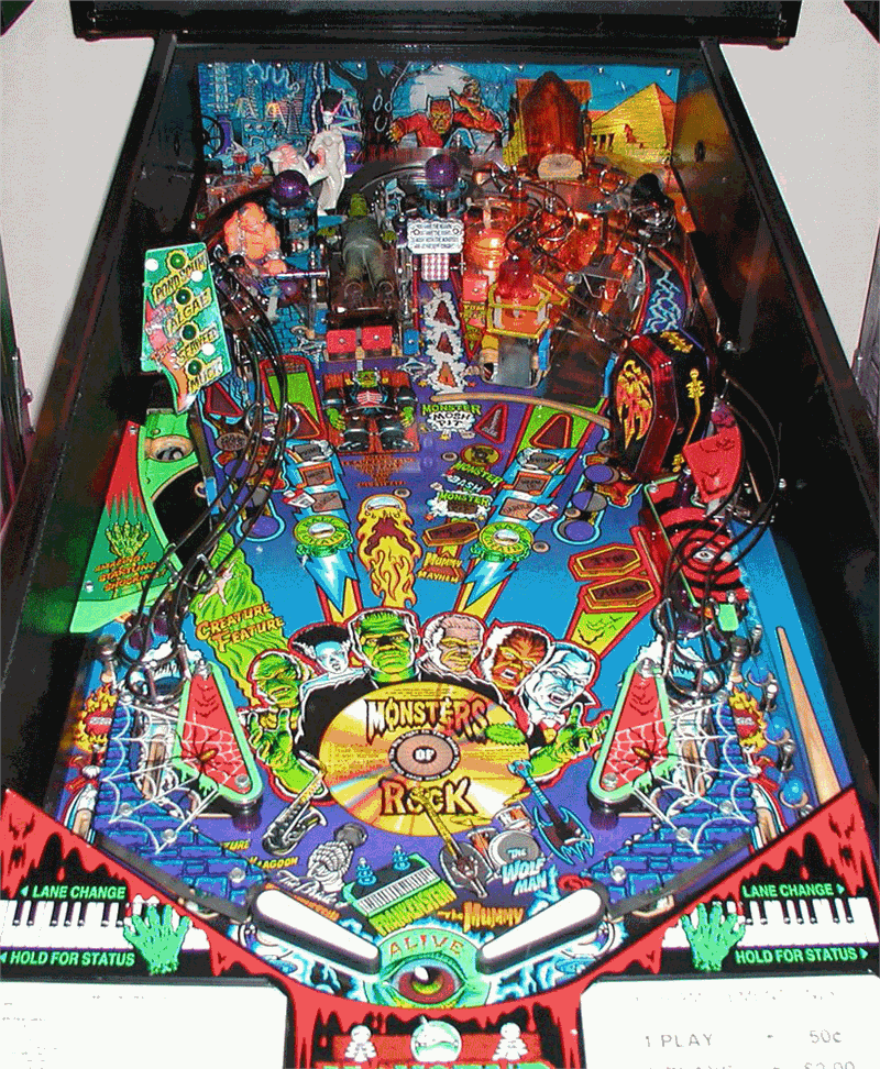 Monster Bash Pinball Machine by Williams - Image 6