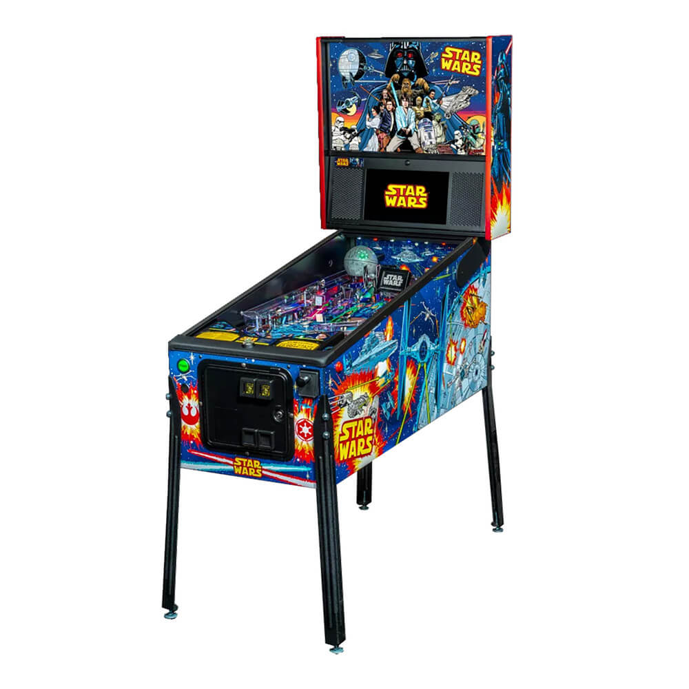 Star Wars Pro Comic Art Pinball Machine by Stern - Image 11