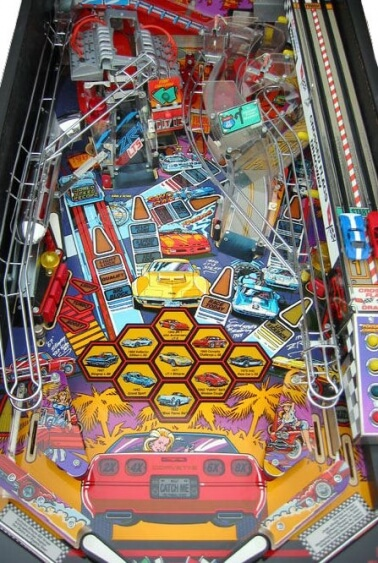 Corvette Pinball Machine by Bally - Image 10
